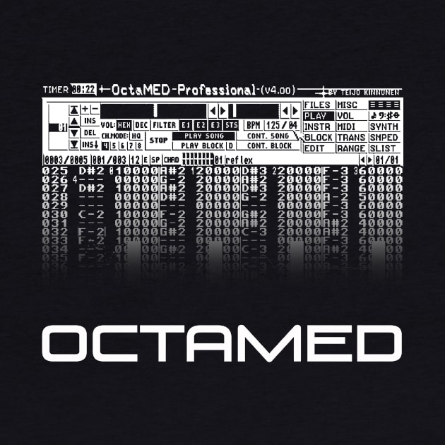 Amiga Octamed by haunteddata